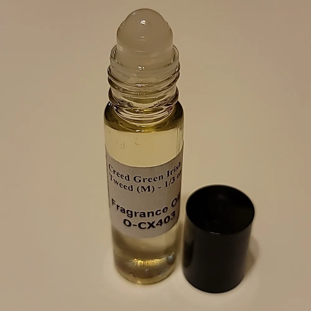 Green Irish Tweed (M) Aroma Similar Type Body Oil - 1/3 oz. - Rollerball